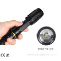 Adjustable Zoomable T6 LED flashlight outdoor lamp torch